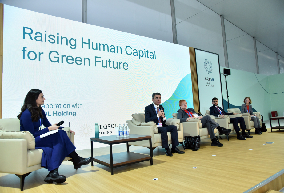 COP29 : les questions d’augmentation du capital humain pour un avenir vert au menu des discussions