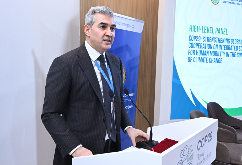 Vüsal Hüseynov: Təbii fəlakətlər dünyanın bir çox yerində yerdəyişmələrin miqyasının böyüməsinə səbəb ola bilər VİDEO