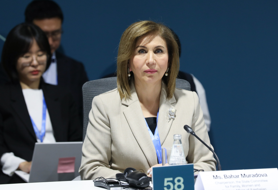 Bahar Muradova: İqlim dəyişikliyi uşaqlara, ailələrə və icmalara birbaşa təsir göstərir VİDEO