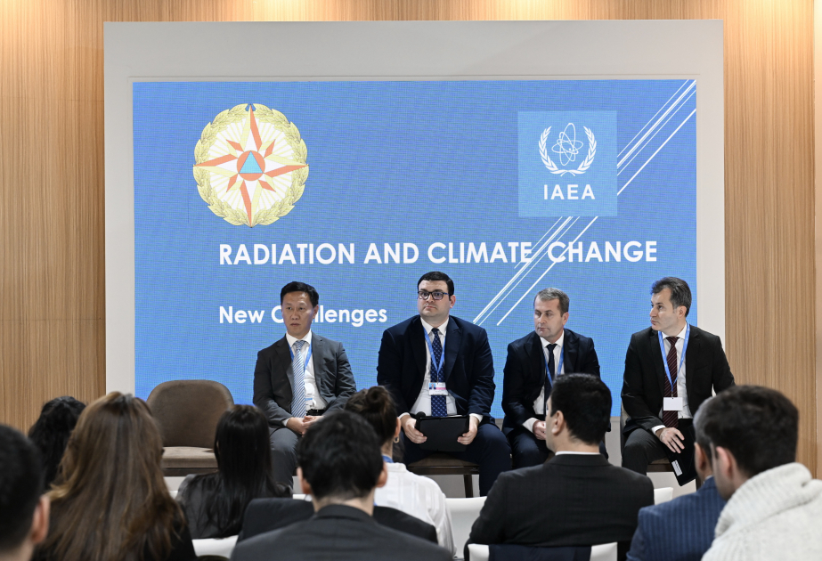 COP29 çərçivəsində “Radiasiya və iqlim dəyişikliyi: yeni çağırışlar” mövzusunda tədbir keçirilib