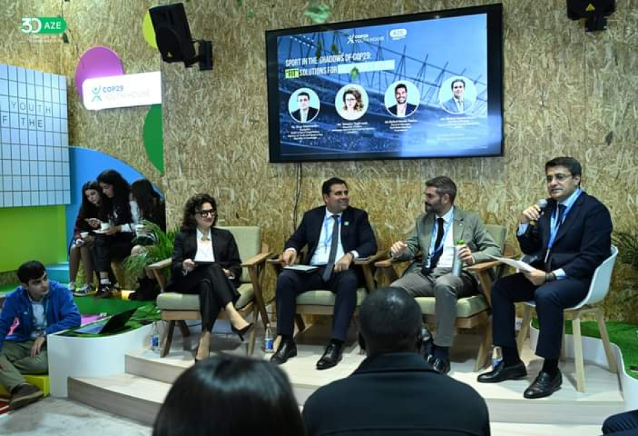 “İdman COP29-un kölgəsində - Dayanıqlı hərəkat üçün “Fit” həllər” mövzusunda tədbir keçirilib
