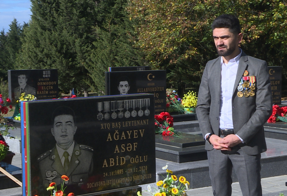 Vətən müharibəsində və antiterror əməliyyatında iştirak edən kapitan VİDEO