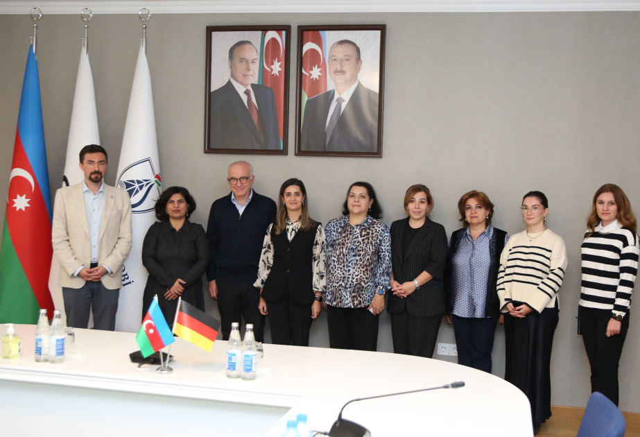 BANM-də Bremen Konstruktor Universitetinin nümayəndələri ilə görüş keçirilib
