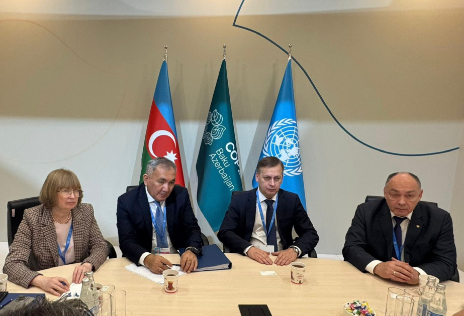 Azərbaycan və Rusiyanın Su Ehtiyatları agentliklərinin sədrləri arasında yüksəksəviyyəli ikitərəfli görüş keçirilib