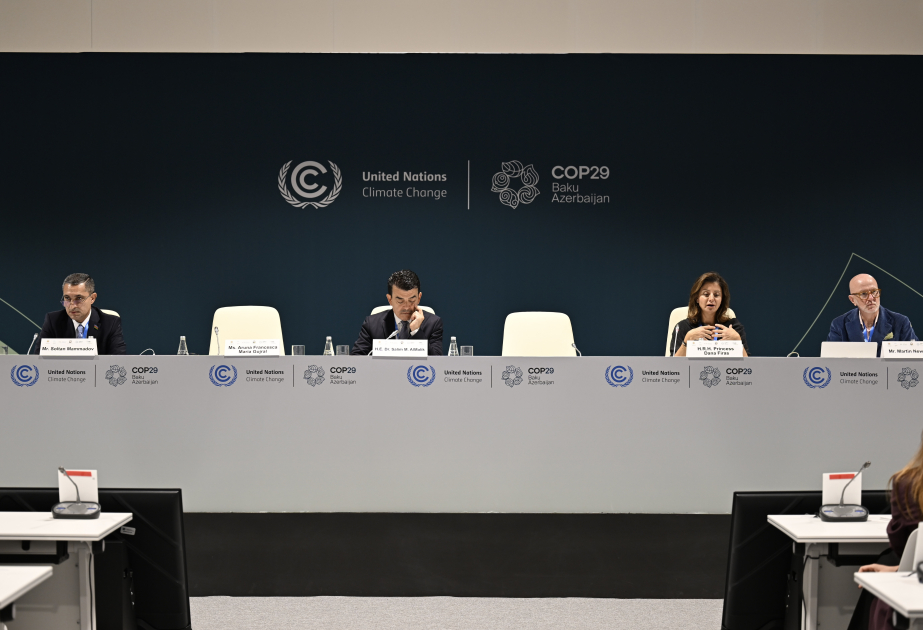 Baku hosts panel session on "Culture for Climate: Engaging Youth to Effect Behavioural Change"