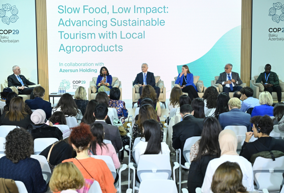 COP29-da Azərbaycanın "Slow Food" təcrübəsi təqdim olunub