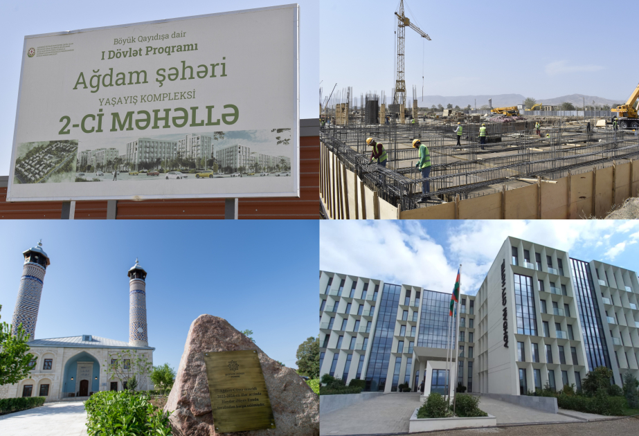 Azadlığın dördüncü ili: Ağdam yeni inkişaf dövrünü yaşayır