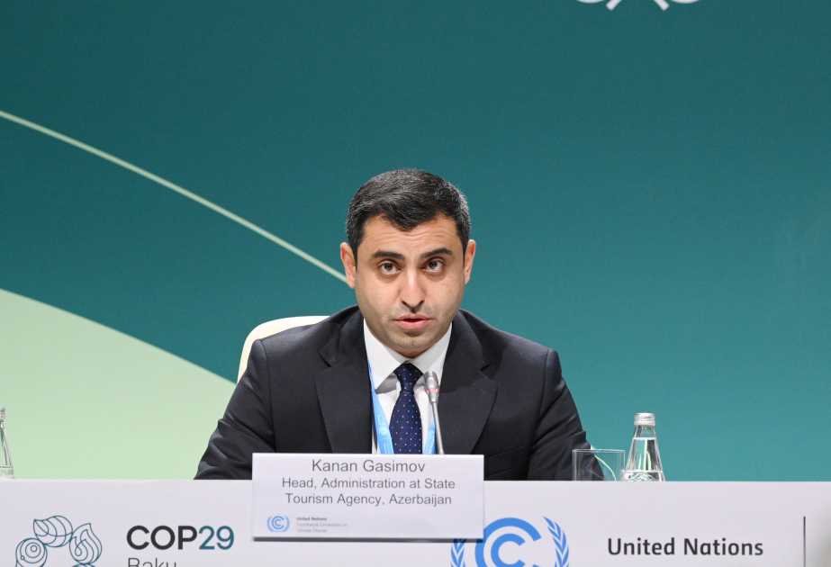 Kənan Qasımov: Bugünkü COP29 Bəyannaməsi turizmin milli iqlim siyasətlərinə inteqrasiyasını tələb edir