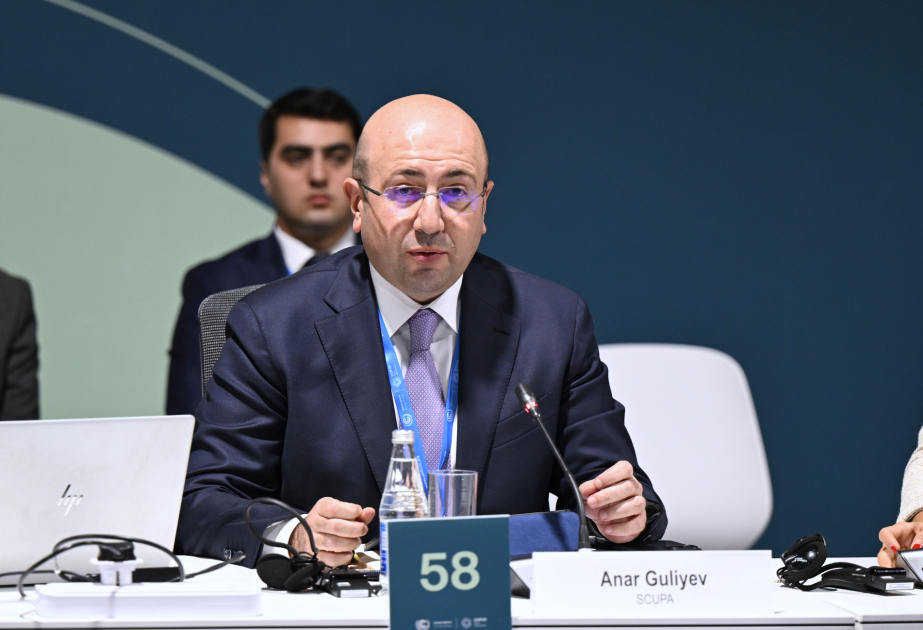Anar Quliyev: Şəhərlər qlobal istixana qazı emissiyalarının 70 faizinə cavabdehdir, lakin onlar həm də problemin həllini təmsil edir