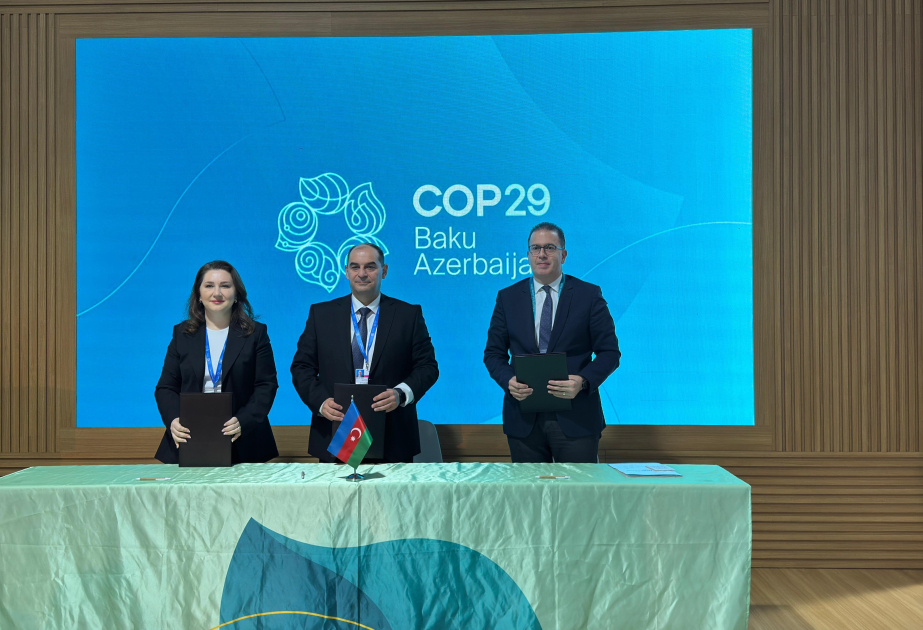 MoU zum Bau eines Windkraftwerks in Kelbadschar bei der COP29 unterzeichnet