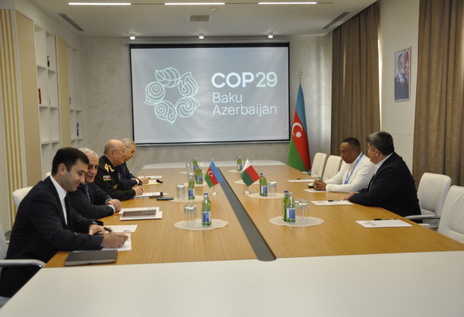 COP29-da iştirak edən general FHN-in fəaliyyəti ilə tanış olub