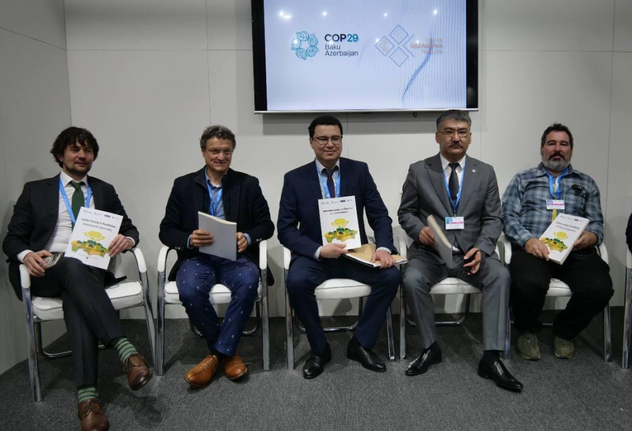 COP29-da Qazaxıstan karbon əkinçiliyinin inkişafı təşəbbüsünü təqdim edib