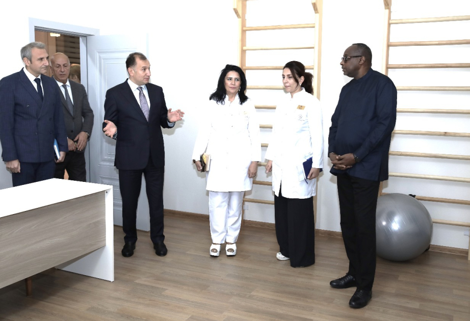 BHİK Baş katibinin müavini “Buzovna” Fizioterapiya Mərkəzində olub