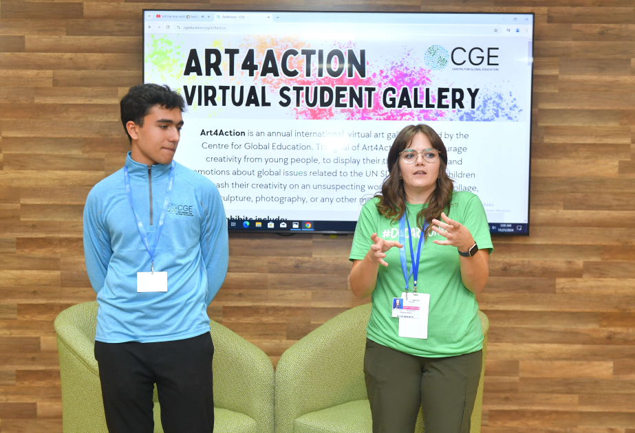 COP29 çərçivəsində “Art4Action” incəsənət seminarı keçirilib