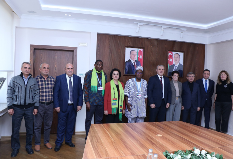 Burkina Fasonun nümayəndə heyəti AzMİU-nun qonağı olub