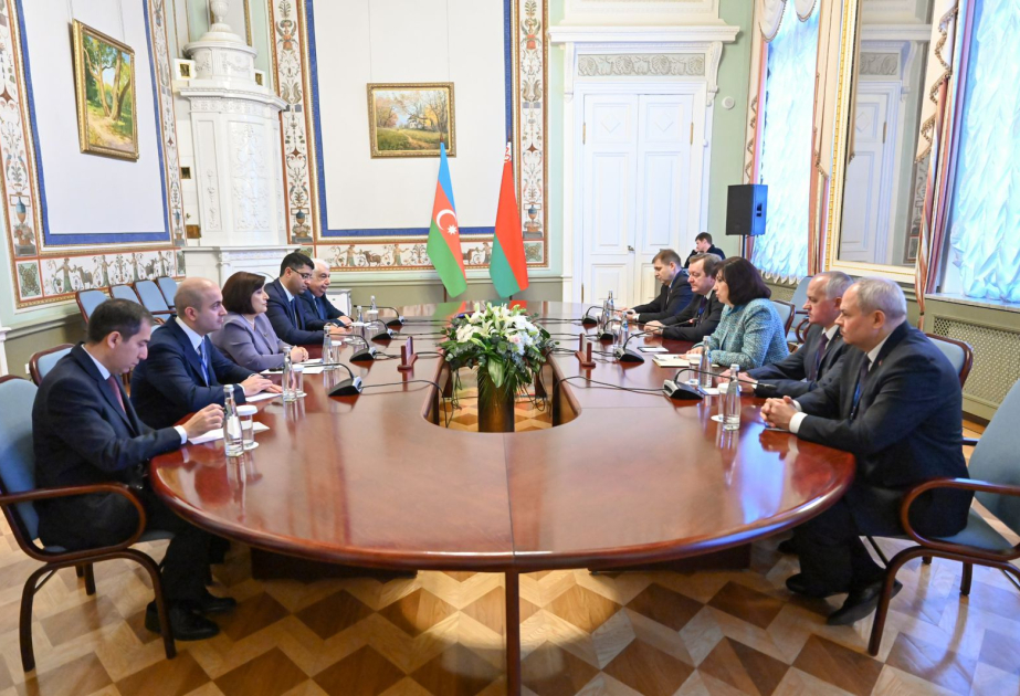 Azərbaycan və Belarus parlamentləri arasında əlaqələr müzakirə olunub