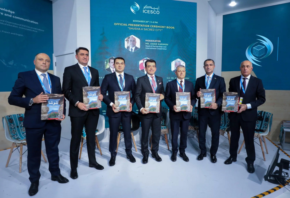 Lancement de la version arabe du Livre « Choucha, le bijou de l’Azerbaïdjan » au Pavillon de l’ICESCO (COP 29)