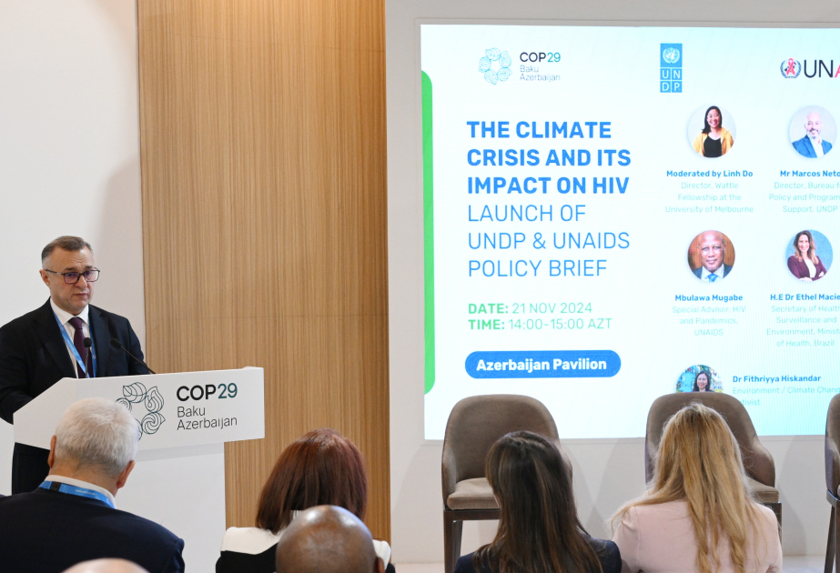 Framing Paper on HIV and Climate Change presented at COP29 in Baku