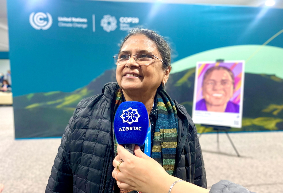 COP29-un hindistanlı iştirakçısı: Dünya səkkiz milyard insan üçün ədalətli şəkildə yaşanacaq bir yer olmalıdır