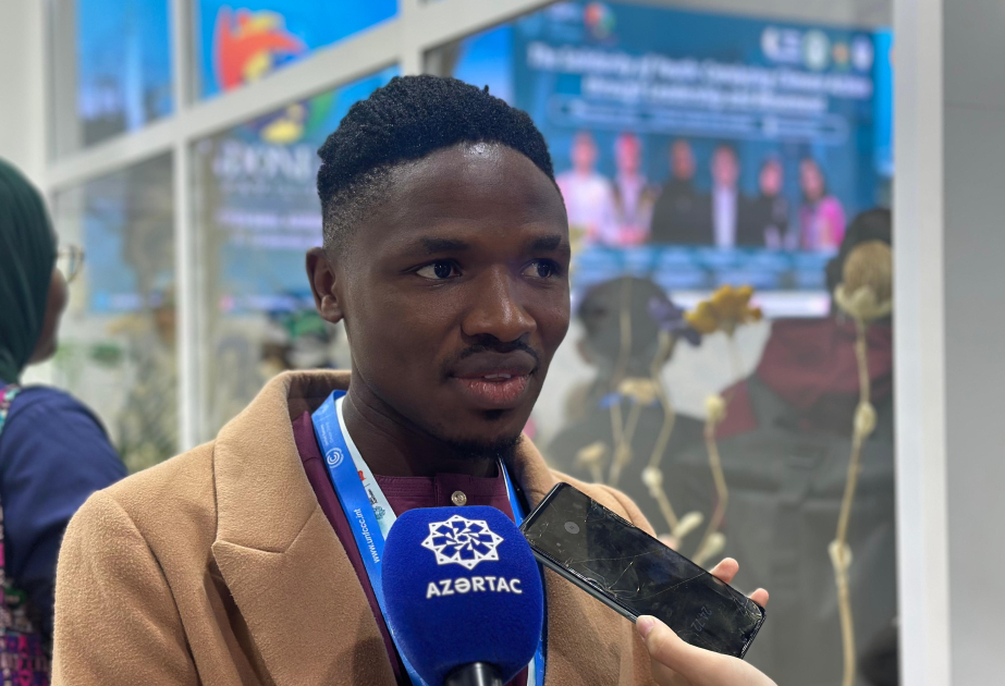 COP29-un nigeriyalı iştirakçısı: Burada iştirak etdiyim üçün özümü çox şanslı hiss edirəm