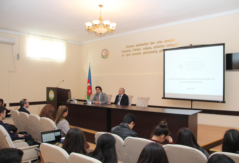 Dövlət Xidməti tərəfindən Dövlət Aqrar Universitetinin tələbələri üçün seminar keçirilib