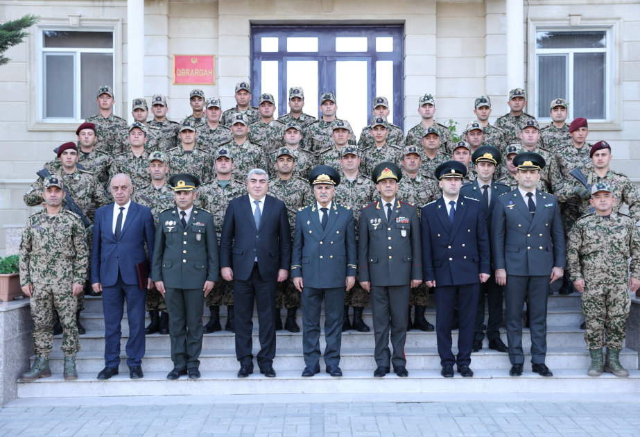 Hərbi prokuror DİN-in Daxili Qoşunlarının hərbi qulluqçuları ilə görüşüb