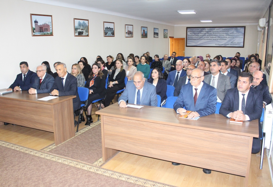 AMEA-nın Naxçıvan bölməsində institutların hesabatları dinlənilib