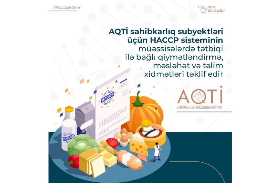 AQTİ-nin HACCP mövzusunda keçirdiyi təlimlərdə 549 nəfər iştirak edib