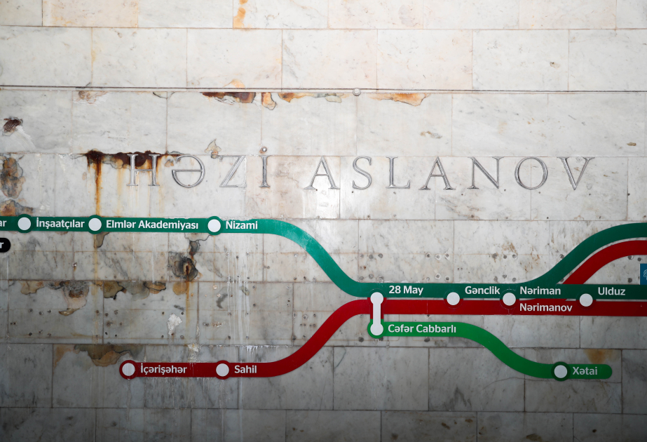 “Həzi Aslanov” stansiyasında mərhələli yenidənqurma işlərinə başlanılır