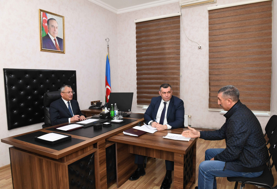 Keçmiş məcburi köçkünlərin müraciətləri dinlənilib
