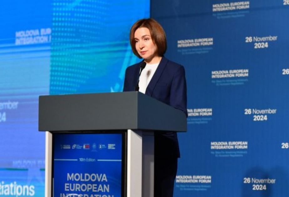 Maya Sandu: İlk dəfə olaraq Moldovanın Aİ-yə üzv olmaq üçün real şansı var