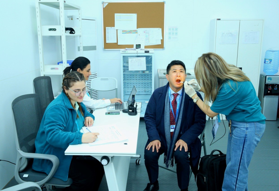 TƏBİB: COP29-la əlaqədar ümumilikdə 826 nəfərə tibbi xidmət göstərilib