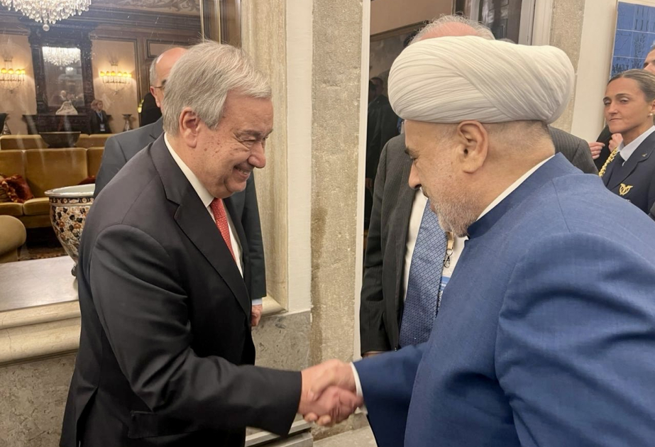 Chairman of Caucasus Muslims Office attends 10th UNAOC Global Forum