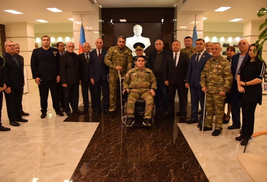 Vətən müharibəsi qaziləri ilə görüş keçirilib