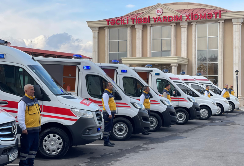 Naxçıvanda Təcili Tibbi Yardım Xidmətinin keyfiyyəti artırılır