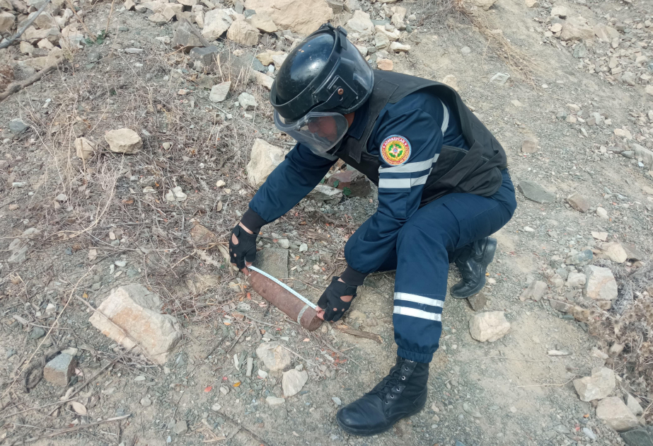 Ordubad rayonunda top mərmisi tapılıb