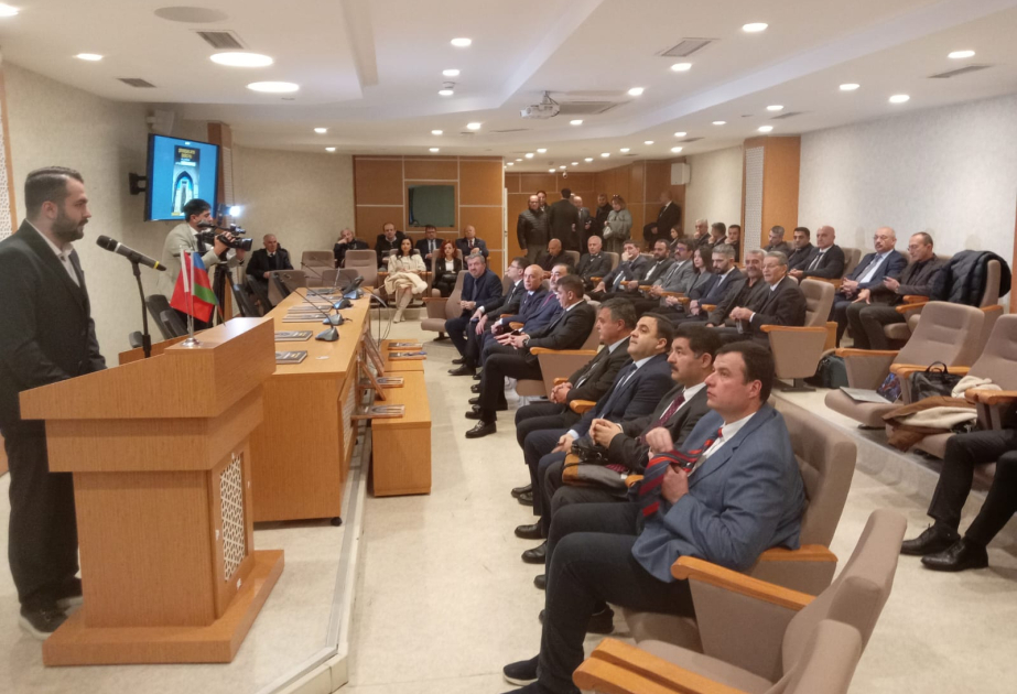Ankarada “Şirvanşahların minilliyi” kitabının təqdimatı olub