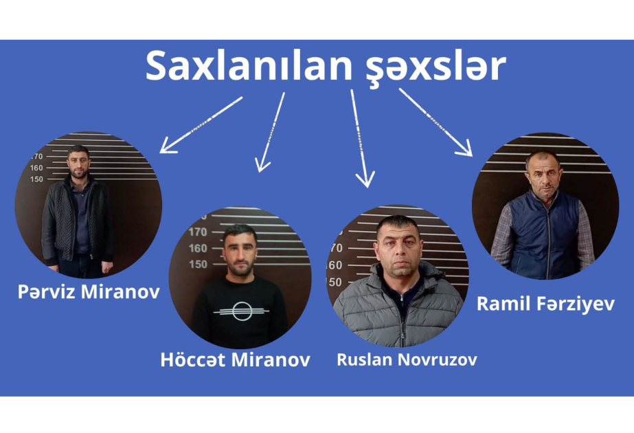 Narkotiklə dolu avtomobili evakuatorun üzərində paytaxta gətirmək istəyən dəstə üzvləri saxlanılıblar