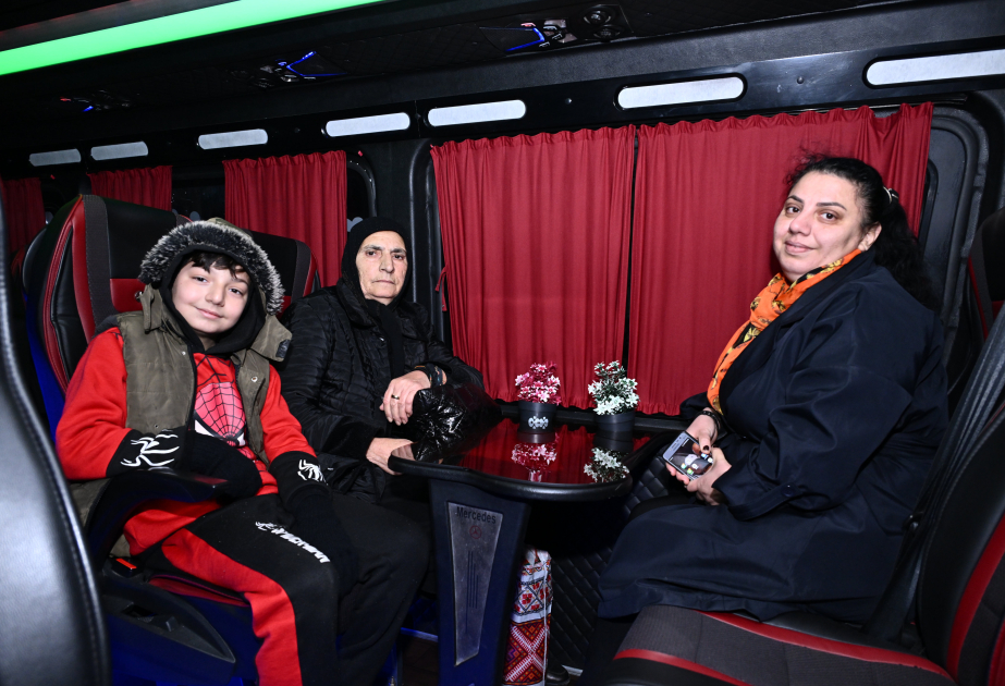 Otro grupo de desplazados ha sido enviado a la ciudad de Jabrayil