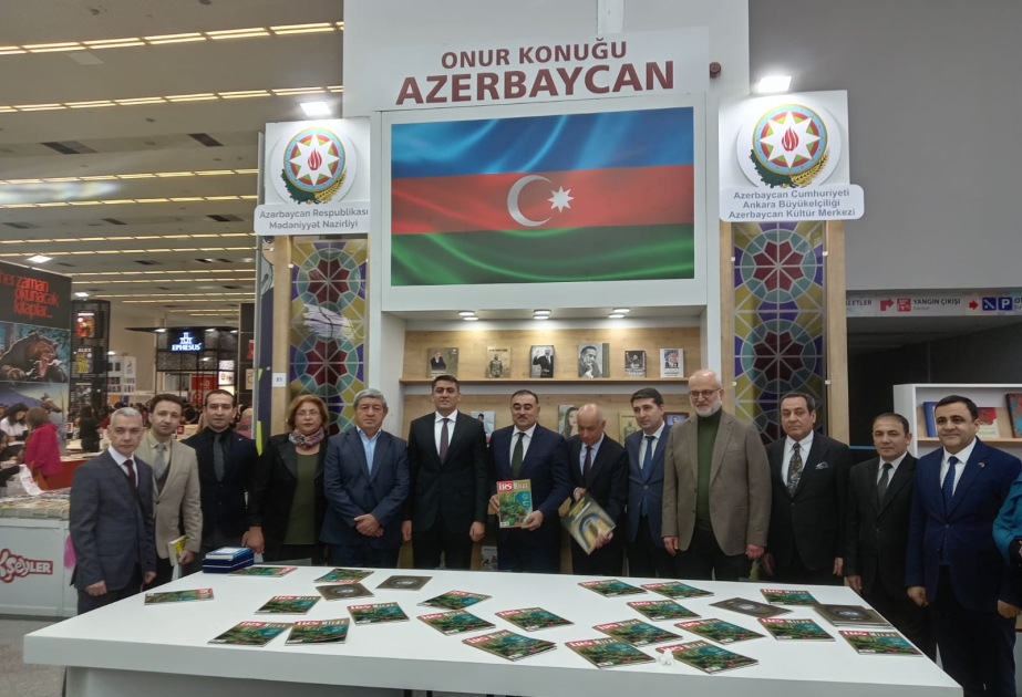 Азербайджан – почетный гость 21-й книжной выставки в Анкаре