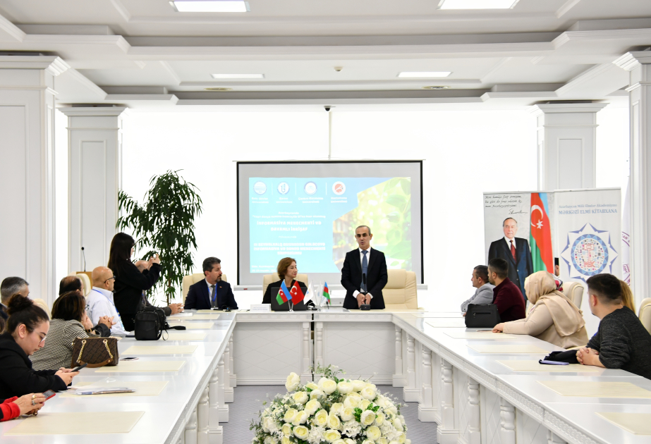 “İnformasiya menecmenti və davamlı inkişaf” mövzusunda simpoziumun bölmə iclası MEK-də keçirilib