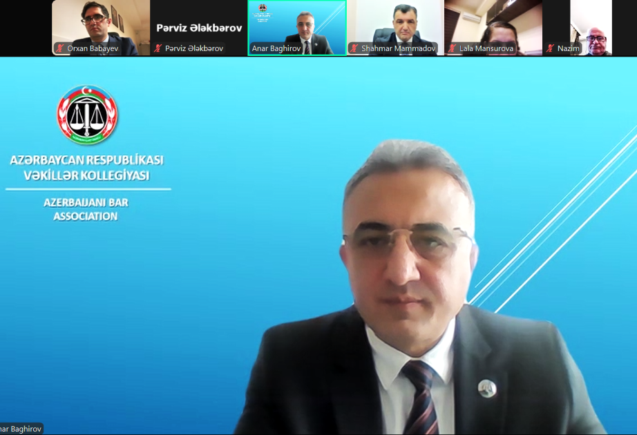 Vəkillər Kollegiyasında “Dövlət hesabına hüquqi yardım” mövzusunda növbəti ümumrespublika müşavirəsi keçirilib