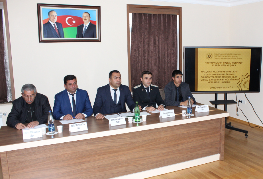 Naxçıvanda növbəti torpaq hərracında 7 sifarişçi qalib olub