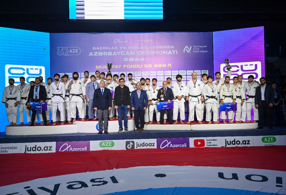 Cüdo üzrə Azərbaycan çempionatının komanda yarışlarına yekun vurulub
