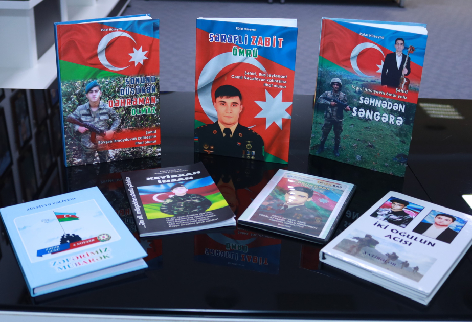 Şəhidlərə həsr edilmiş kitablar MEK-ə təqdim olunub