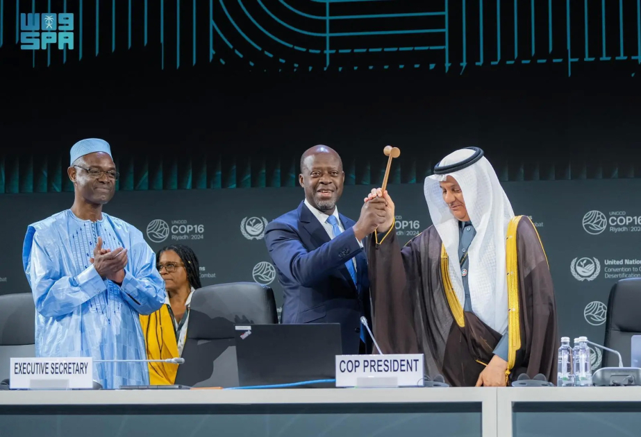 Azerbaijani delegation attends COP16 conference in Riyadh