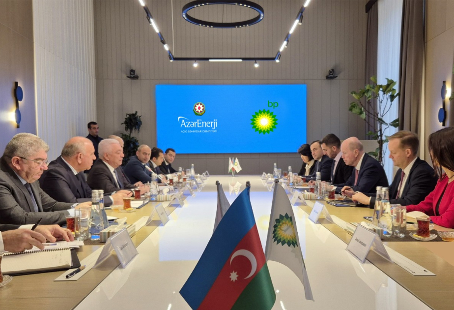 “AzərEnerji” və bp şirkəti arasında müzakirələr aparılıb