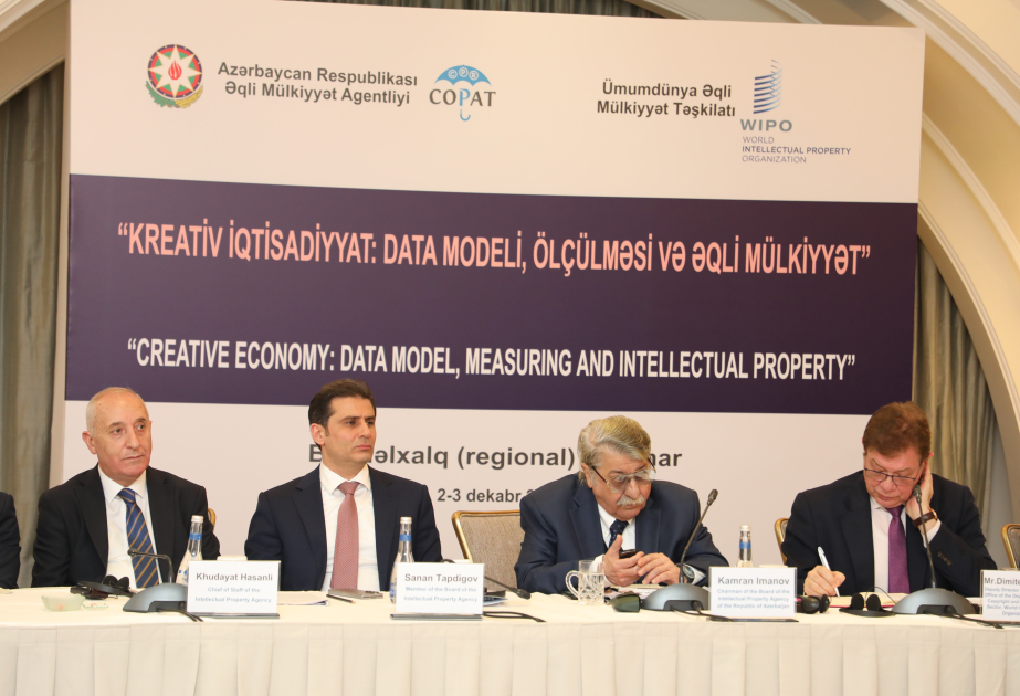 “Kreativ iqtisadiyyat: data modeli, ölçülməsi və əqli mülkiyyət” mövzusunda regional seminar başa çatıb