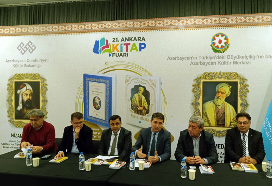 21-ci Ankara Kitab Sərgisi çərçivəsində Türk Mədəniyyəti və İrsi Fondunun nəşrləri təqdim olunub