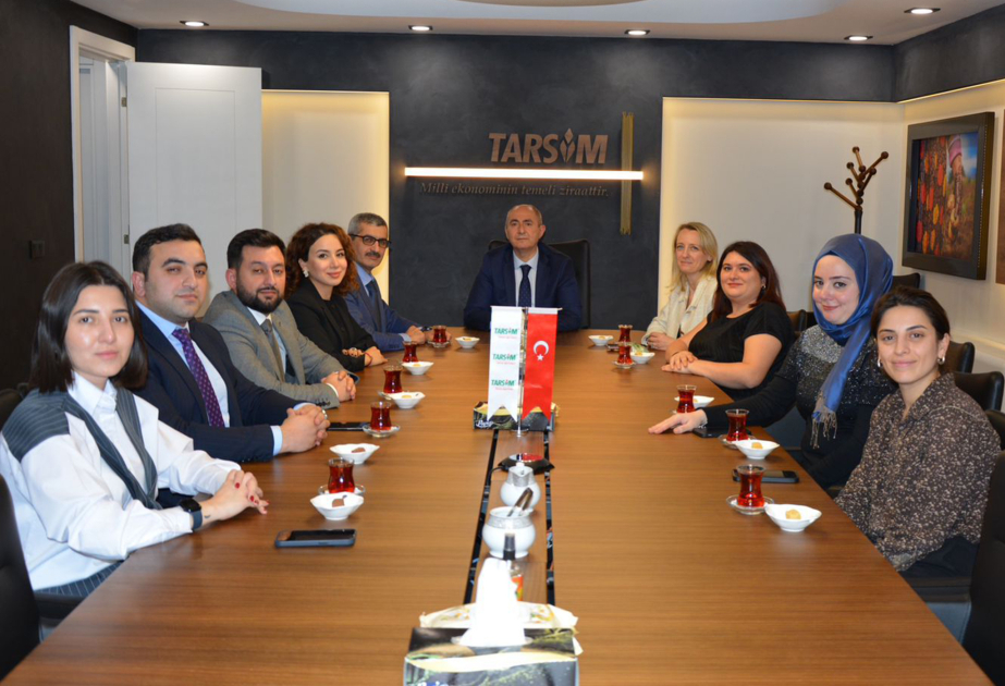 Aqrar Sığorta Fondunun nümayəndə heyəti Türkiyədə səfərdə olub